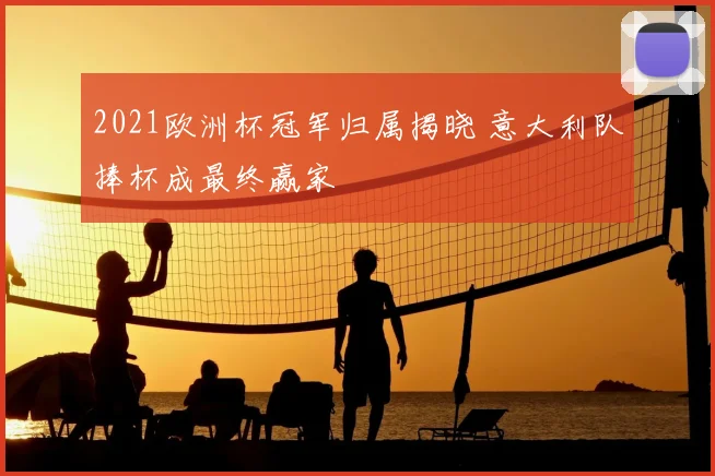 2021欧洲杯冠军归属揭晓 意大利队捧杯成最终赢家
